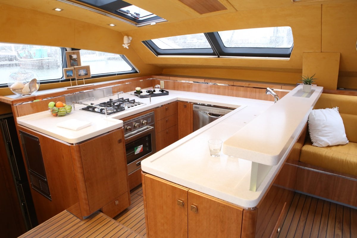 Catamaran Yacht 'XENIA50' Gourmet galley, where the magic happens, 6 PAX, 50.00 Ft, 15.00 Meters, Built 2015, Privilege