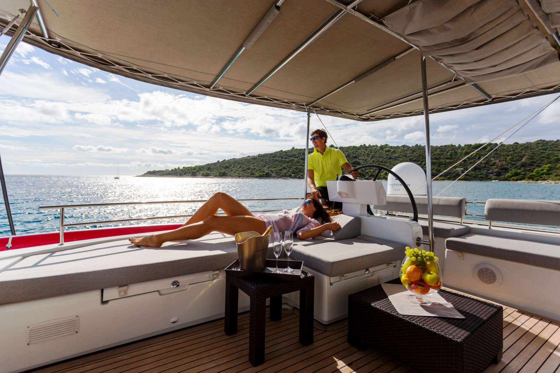 Catamaran Yacht 'MY DESTINY' Relaxation aboard, 8 PAX, 2 Crew, 61.00 Ft, 18.00 Meters, Built 2013, Lagoon