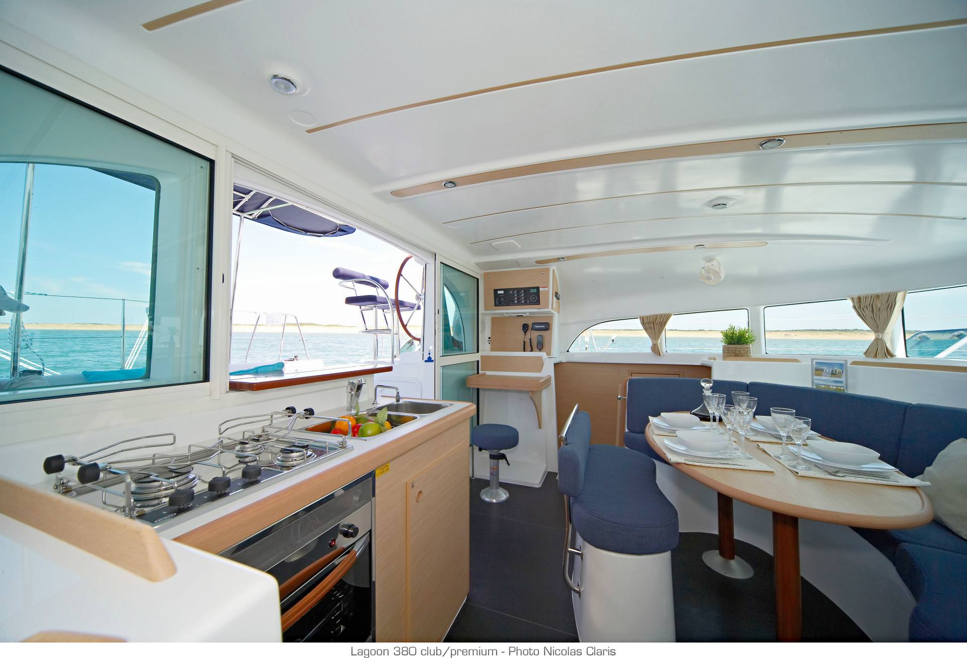 Catamaran Yacht 'HARMONY' Spacious galley and salon, 6 PAX, 2 Crew, 38.00 Ft, 11.00 Meters, Built 2016, Lagoon