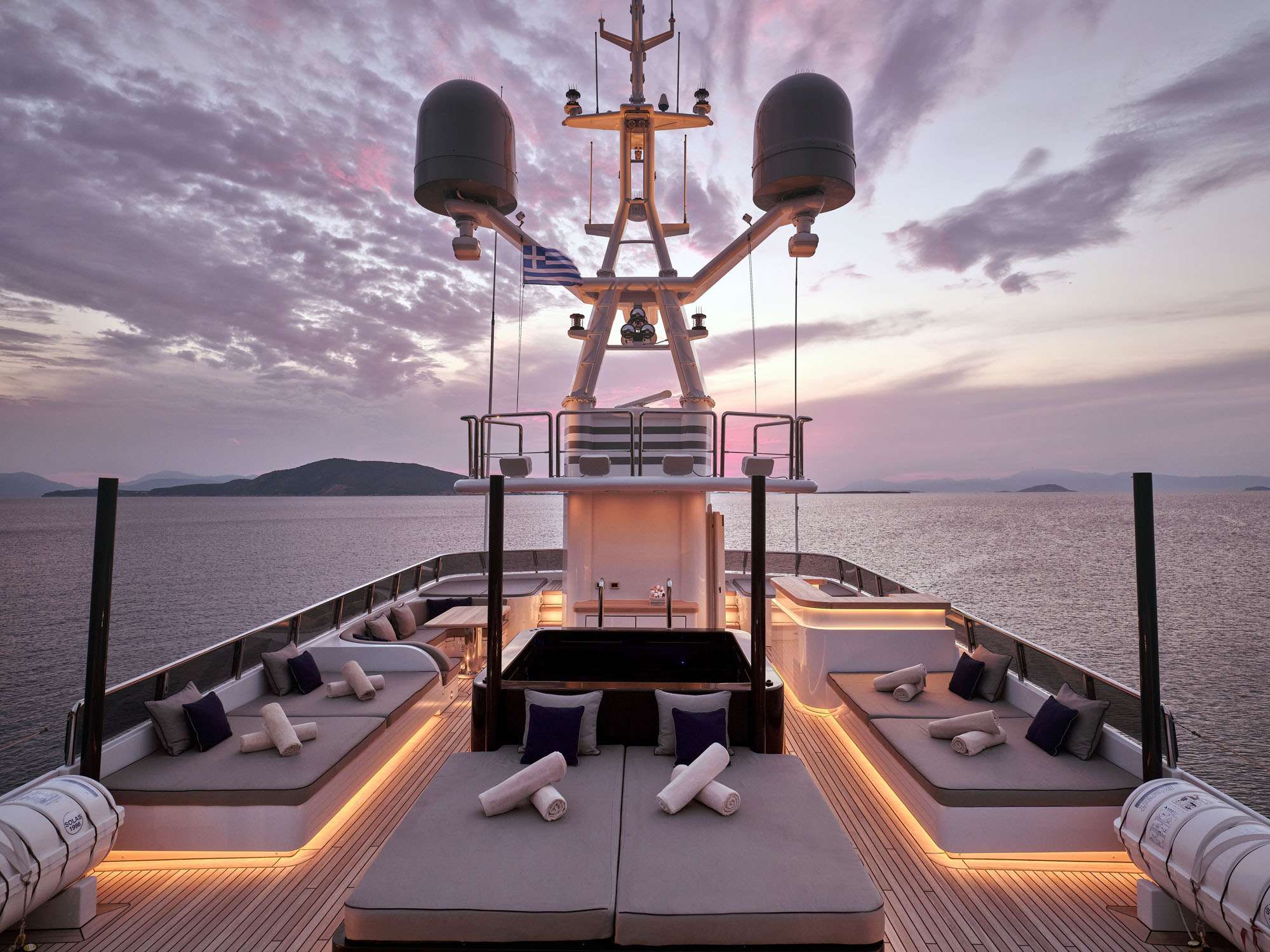 Motor Yacht 'INVADER' Sun Deck, 12 PAX, 12 Crew, 164.00 Ft, 50.00 Meters, Built 1999, Codecasa, Refit Year 2019