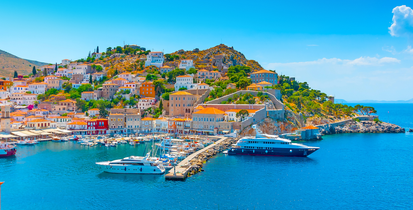 Greece Motor Yacht Charters Dockside