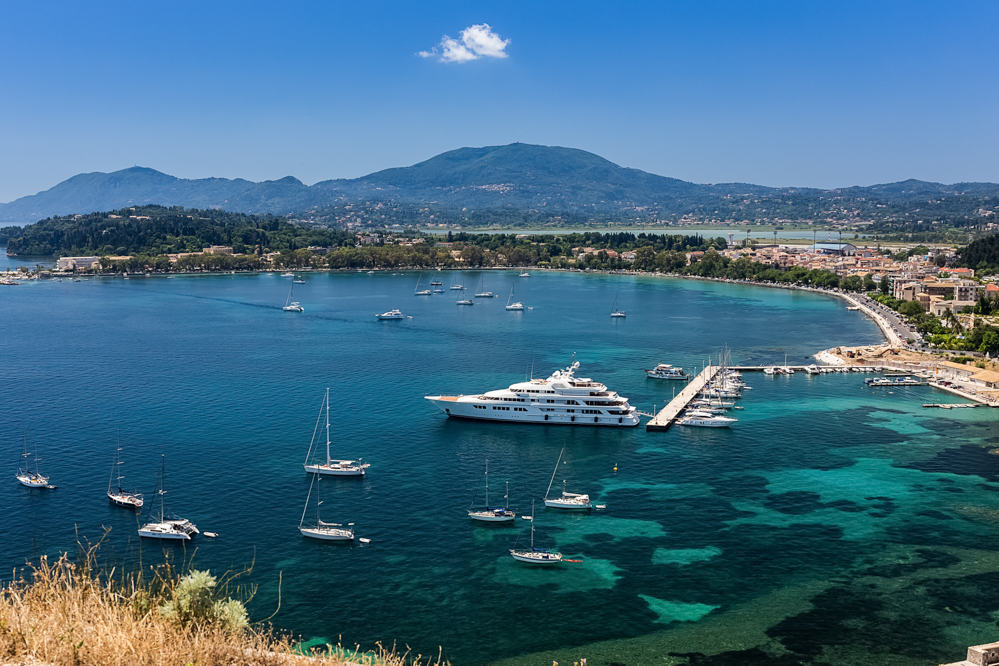 Greece Motor Yacht Charters at Dock